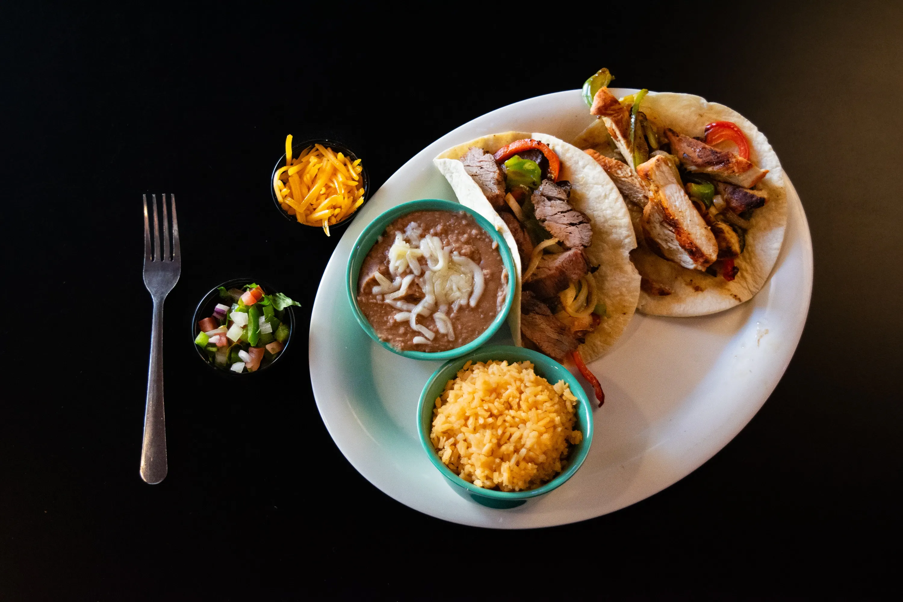 Fajita Taco Plate